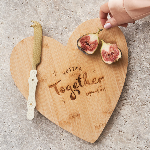 Personalised Better Together Chopping/Cheese Board