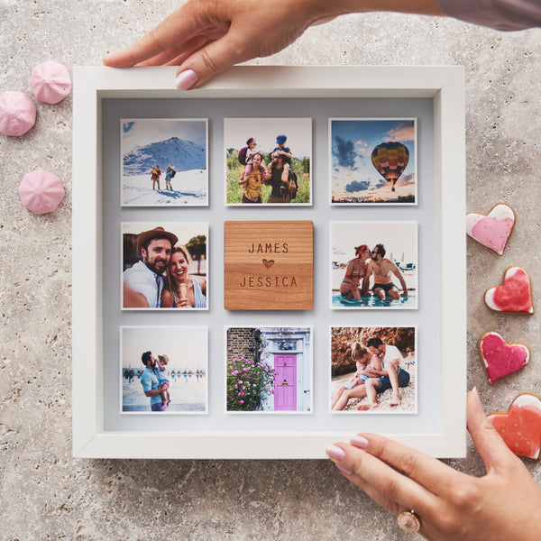 Personalised Framed Couples Photo Print