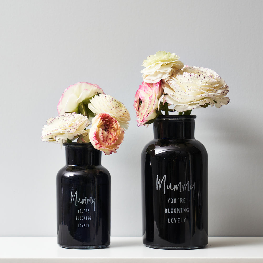 Personalised Apothecary Glass Vase
