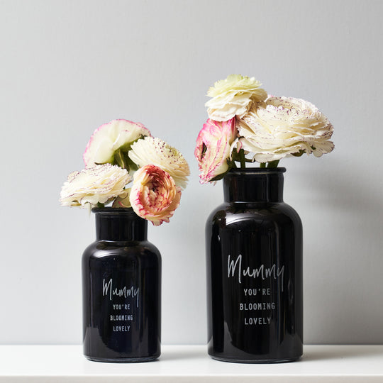 Personalised Apothecary Glass Vase
