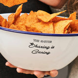 Close up of personalisation Sharing Bowl