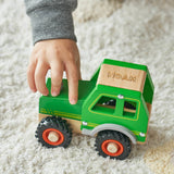 Personalised Wooden Toy Tractor