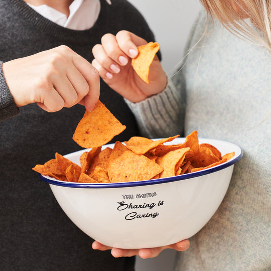 Personalised Enamel Sharing Bowl