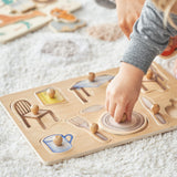 Personalised Objects At Home Wooden Puzzle All Pieces In Place