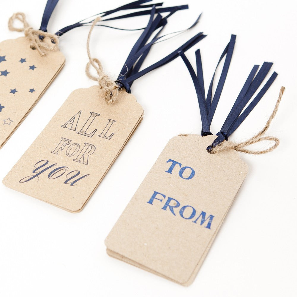 Recycled 'These Wishes' Gift Tags
