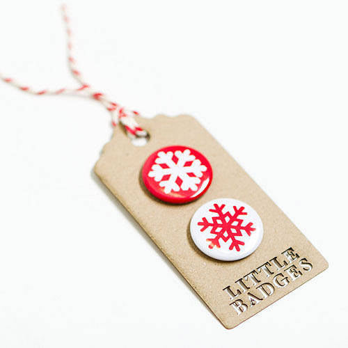 Christmas Little Badges Gift Tags