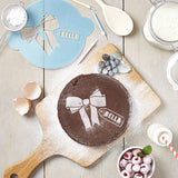 Personalised Gift Tag Cake Stencil