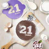 Birthday Age Cake Stencil