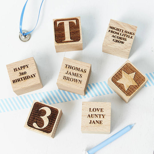 Personalised Birthday Building Block