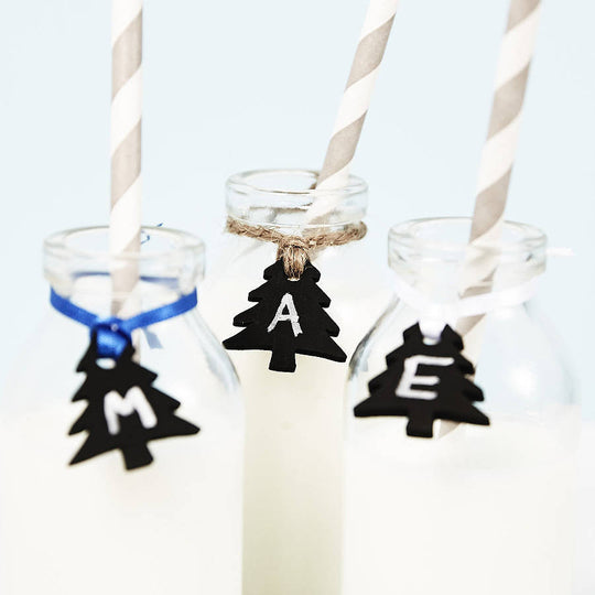 Blackboard Tree Wine Glass Charms