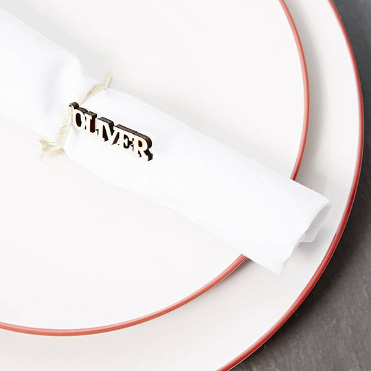 Personalised Napkin Ties