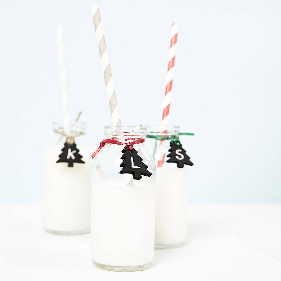 Blackboard Tree Wine Glass Charms