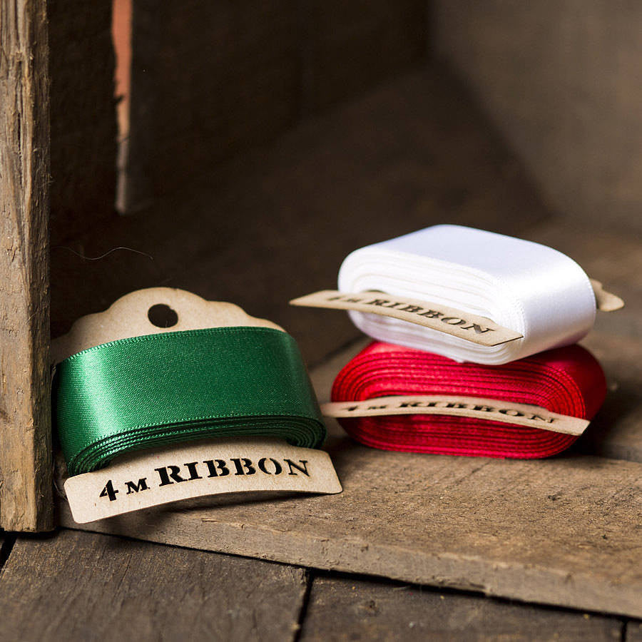 Satin Christmas Ribbon