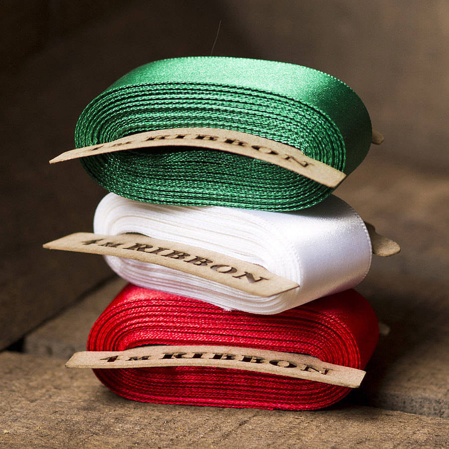 Satin Christmas Ribbon