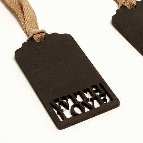 With Love Blackboard Gift Tag
