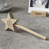 Personalised Christening Keepsake Star Wand