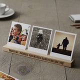Personalised Fathers Day Photo Block