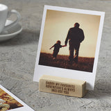 Personalised Fathers Day Photo Block