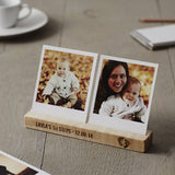 Personalised Baby's First Steps Photo Block