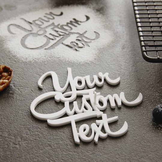 Personalised Custom Baking Stencil