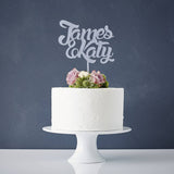 Personalised Couples Wedding Cake Topper