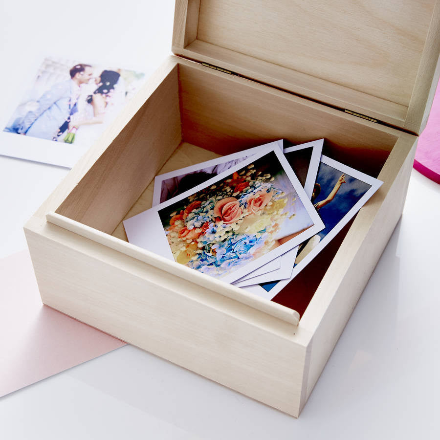 Calligraphy Personalised Wedding Keepsake Box
