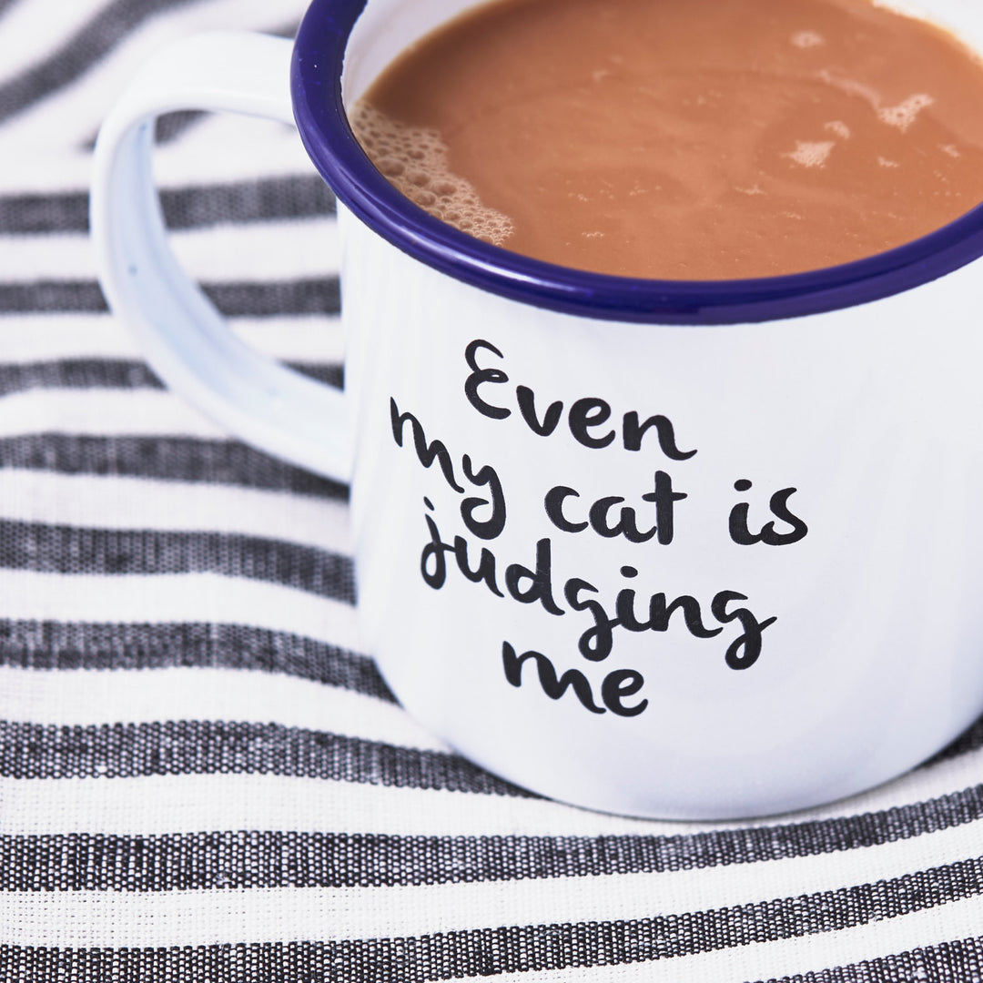 Pet Quote Personalised Enamel Mug