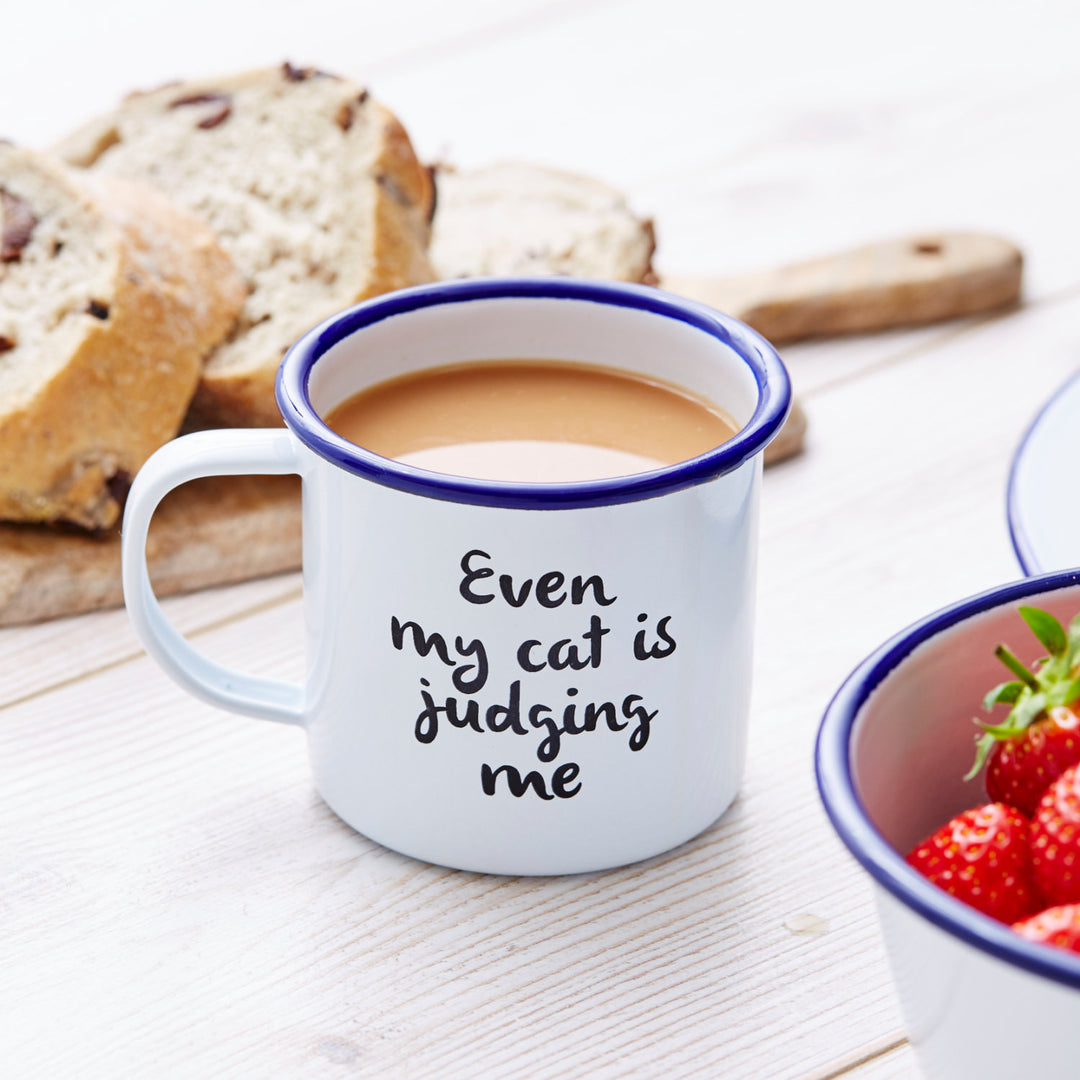 Pet Quote Personalised Enamel Mug