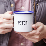 Personalised Enamel Mug