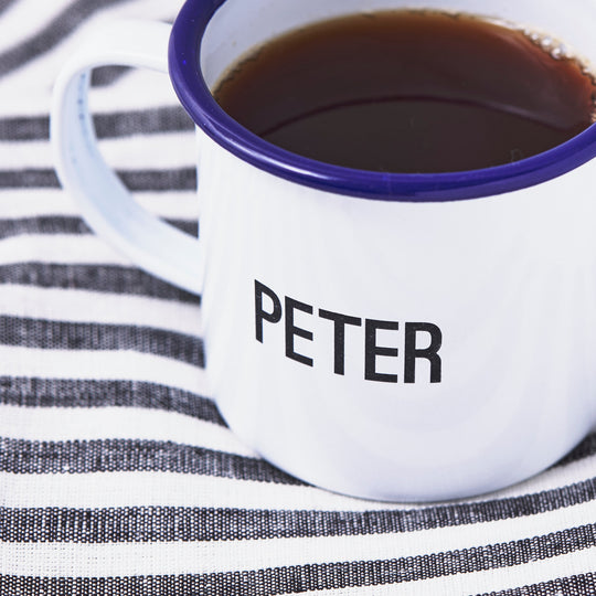 Personalised Enamel Mug