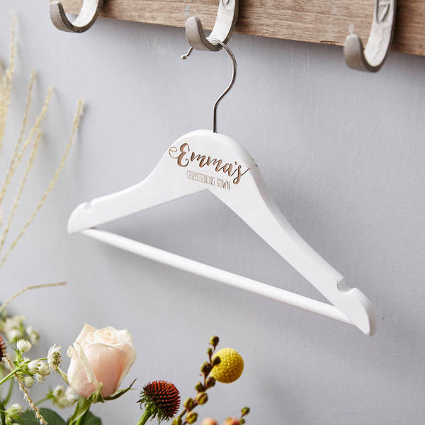 Personalised Christening Hanger
