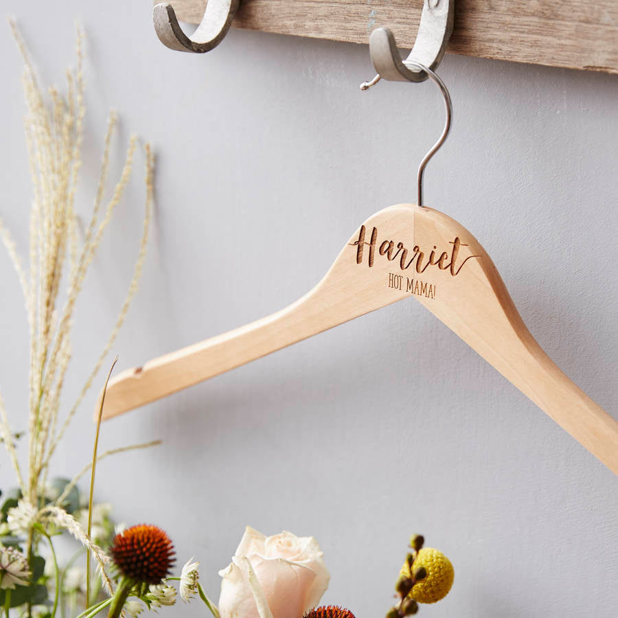 Mum's Personalised Coat Hanger