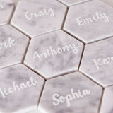 Marble Personalised Place Setting