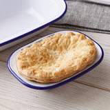 Personalised Enamel Pie Dish For Her