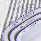 Personalised 'Baked By' Enamel Pie Dish Gift Set