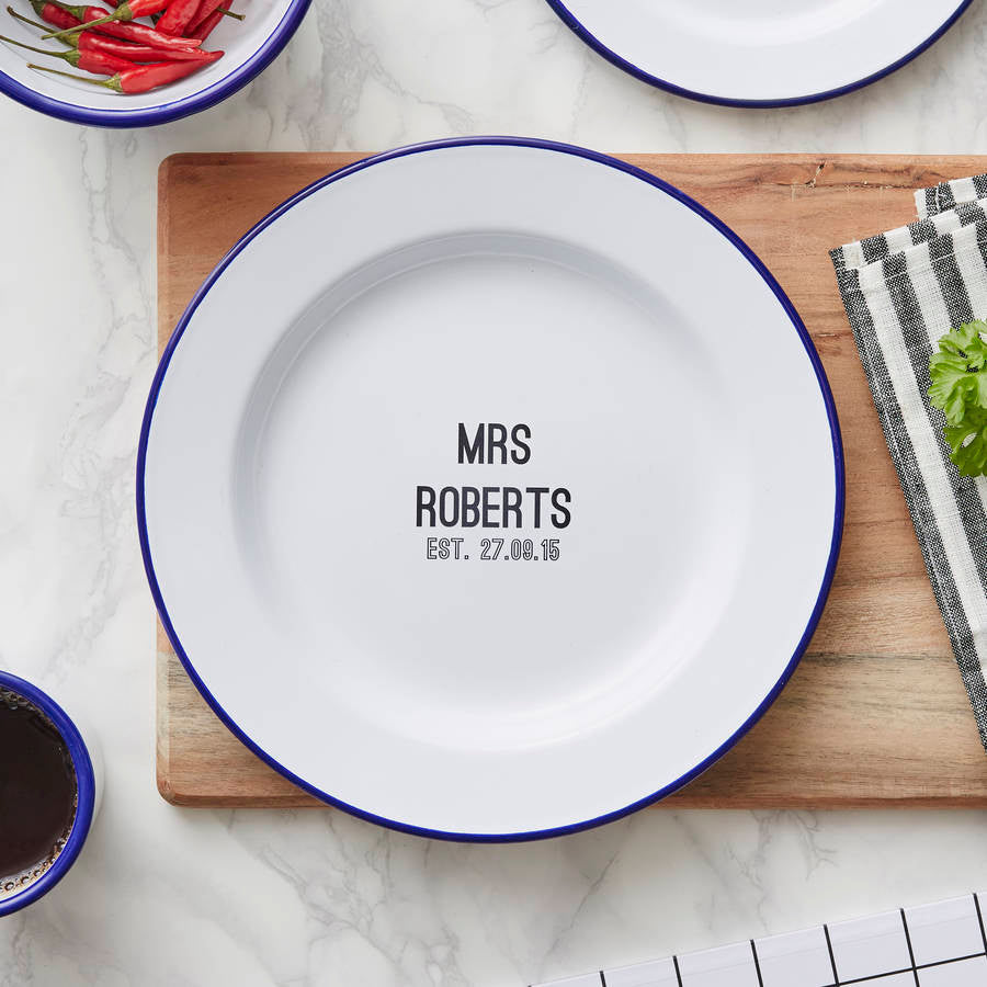 Personalised clearance dinner plates