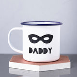 Personalised Superhero Enamel Mug