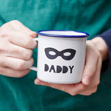 Personalised Superhero Enamel Mug