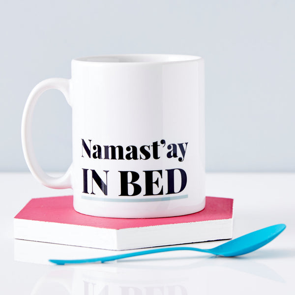 Personalised Namast'ay Mug