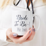 Bride To Be Personalised Mug