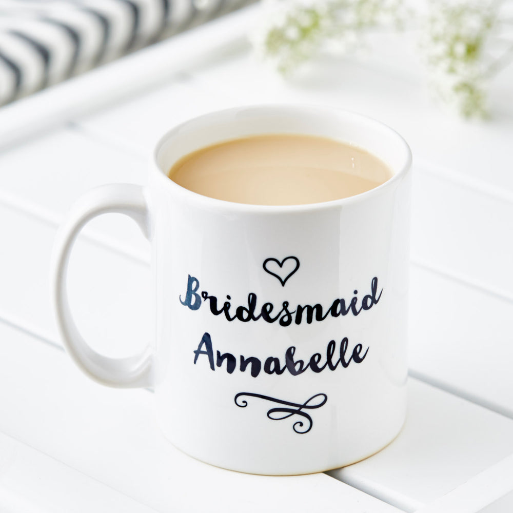 Personalised Bridesmaid Mug