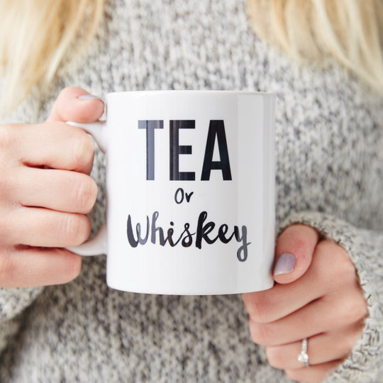 Tea Or Whiskey Personalised Mug