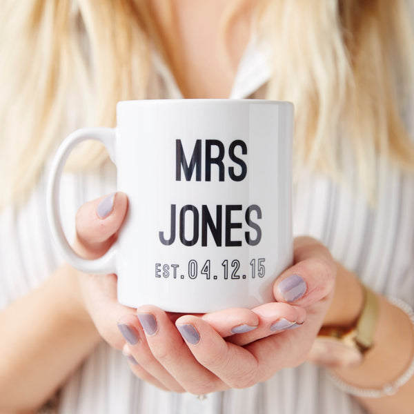 Wedding Personalised Mug