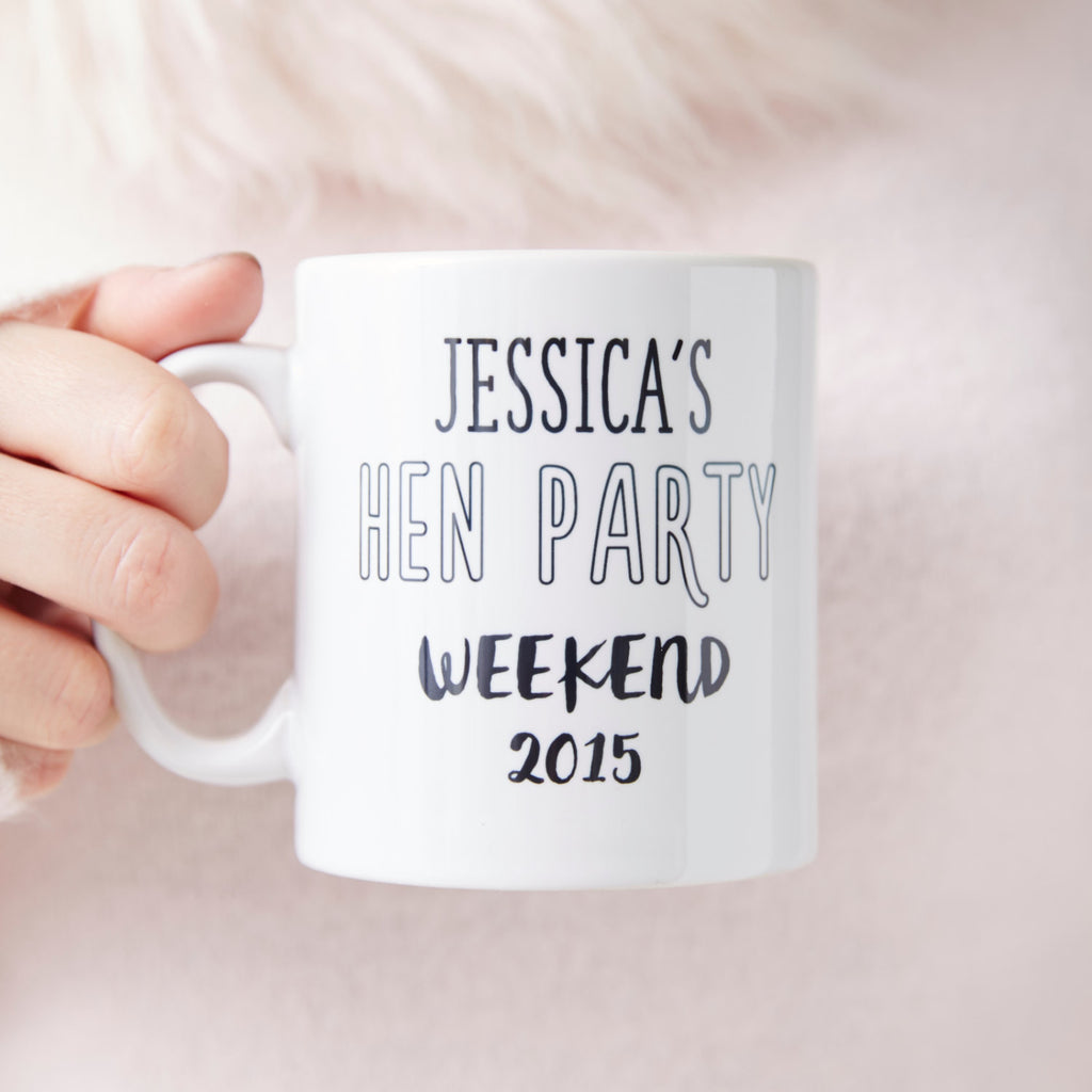 Personalised Hen Party Mug