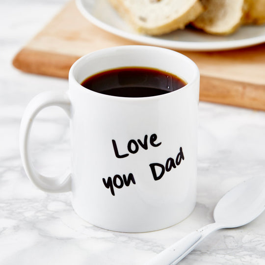 Personalised Handwritten 'Love You' Mug