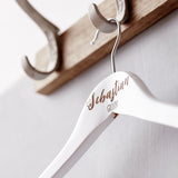 Wooden Personalised Groom Hanger