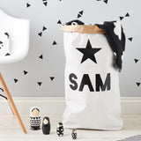 Personalised Star Children's Storage Sack