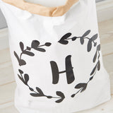 Floral Initial Personalised Children's Storage Sack