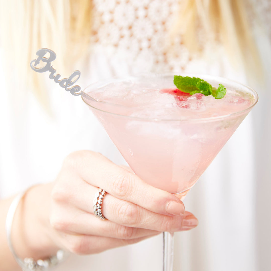 Personalised Wedding Cocktail Drink Stirrer