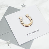 Personalised Wedding Keepsake Card